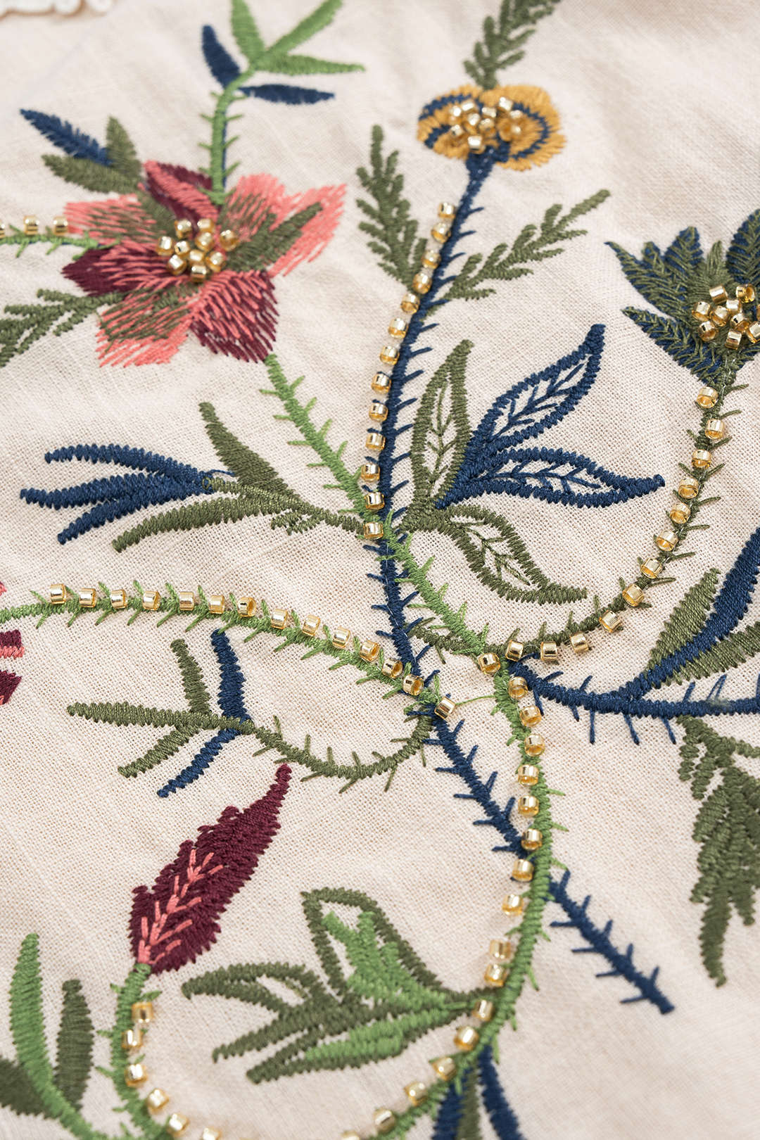 Lace Patchwork Embroidery Cami Top - Image 5