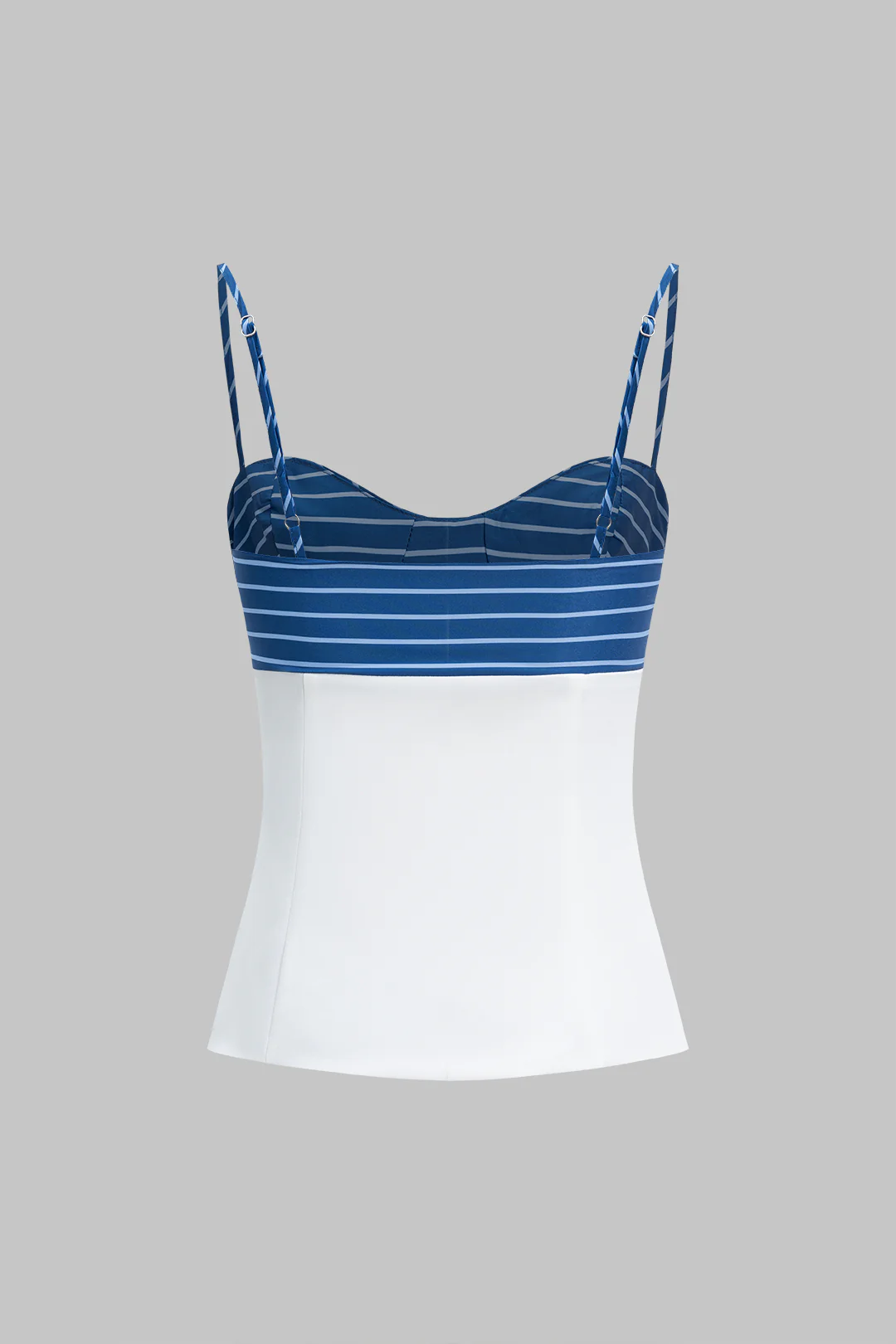 Contrast Stripes Print Cami Top - Image 2