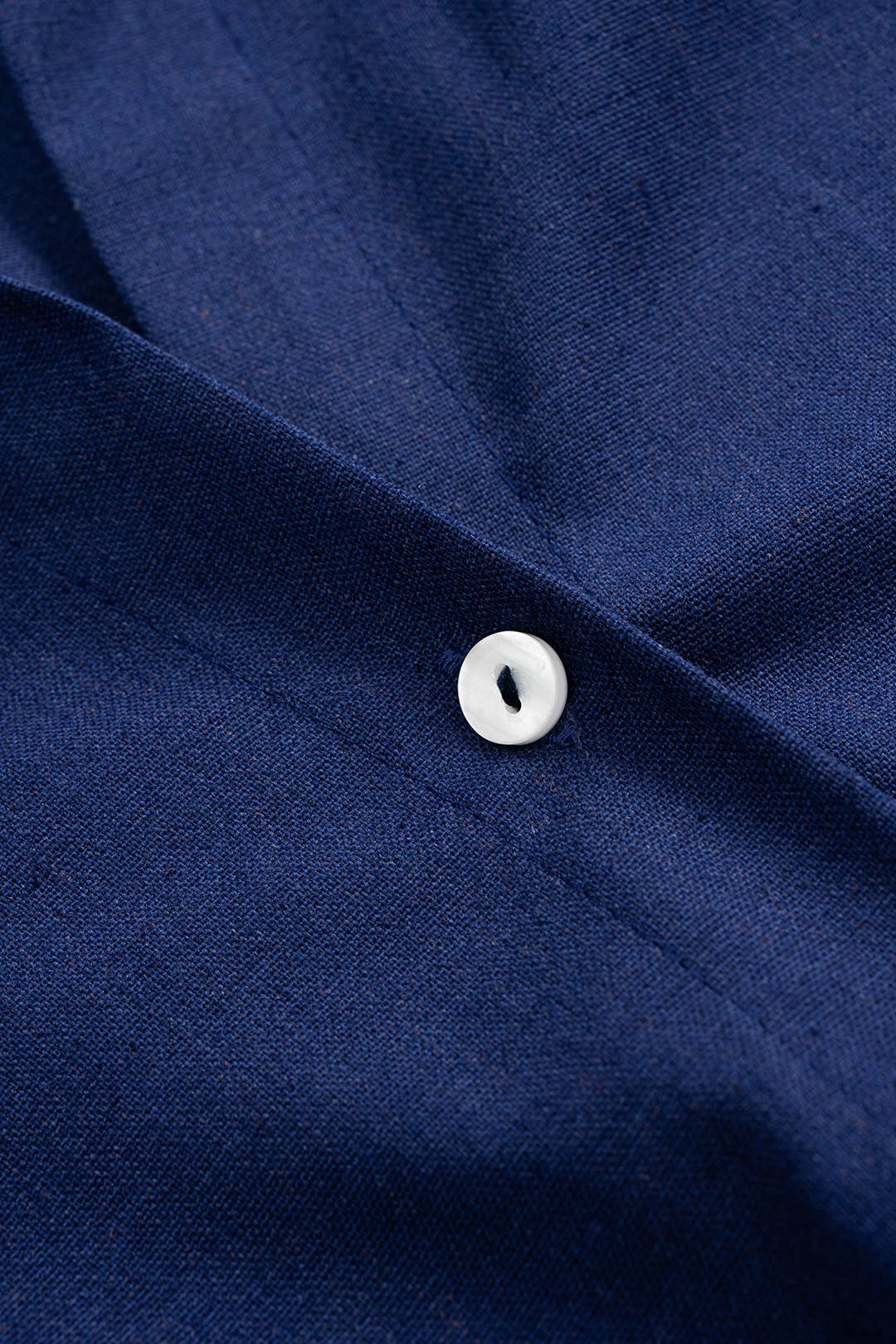 Linen Button Long-Sleeve Top - Image 3