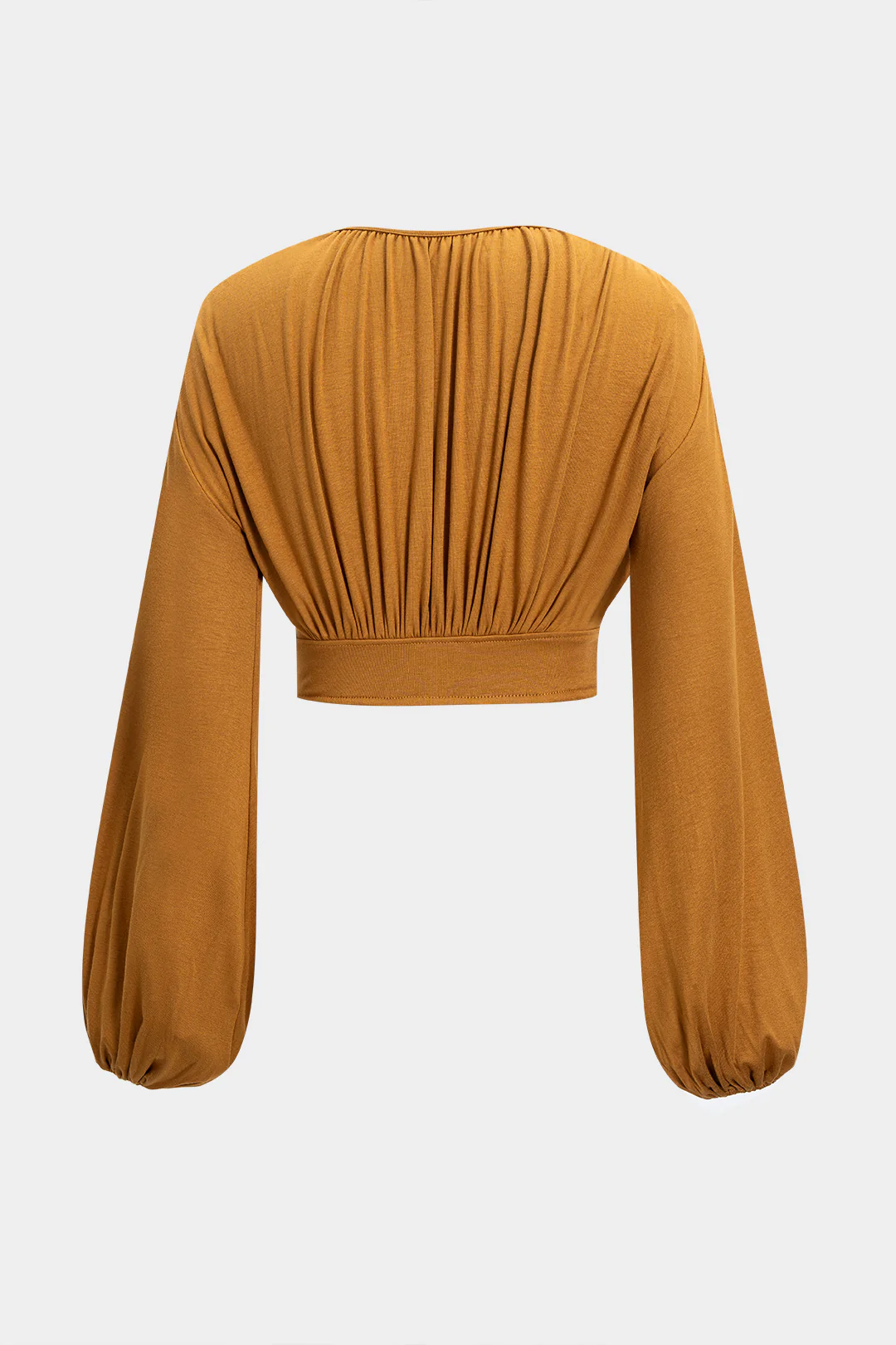 Round Neck Batwing Long-Sleeve Top - Image 2