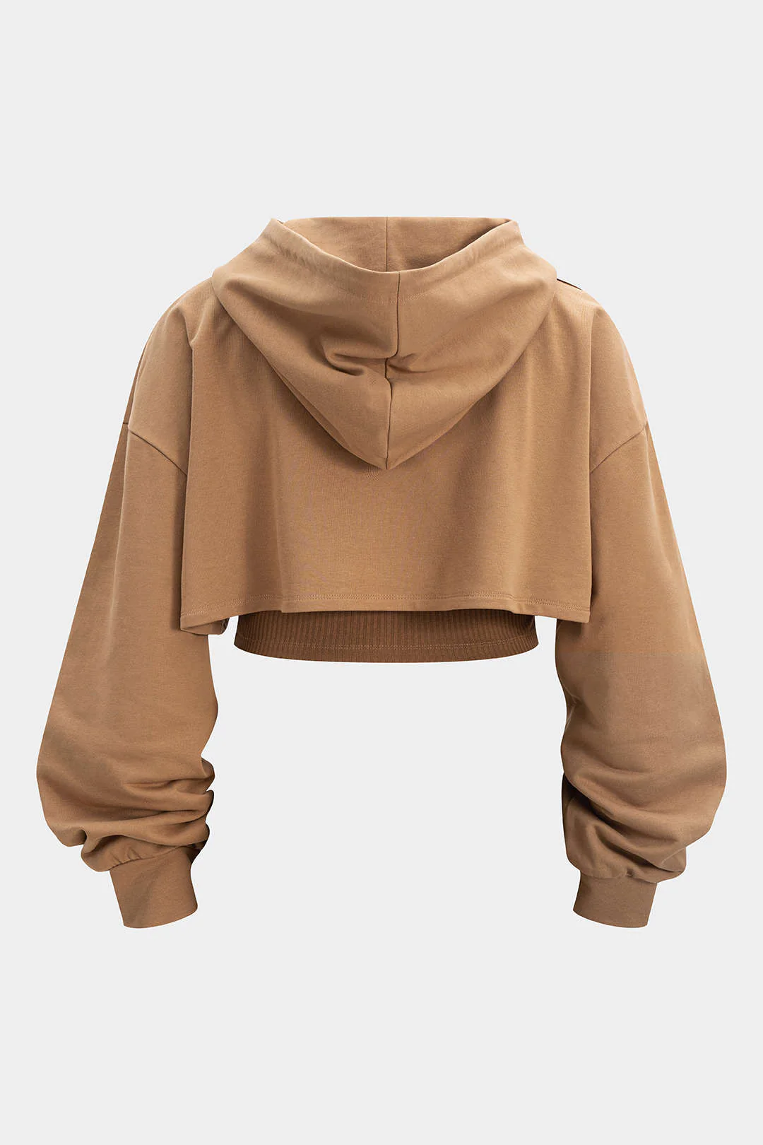 Plus Size Drawstring Cut Out Hoodie - Image 2