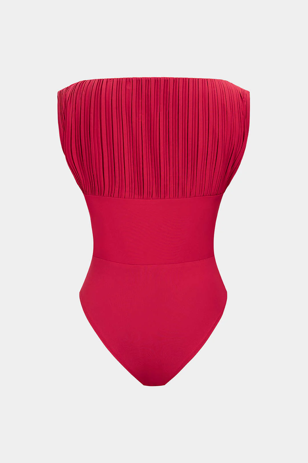 Pleated Sleeveless Bodysuit - Image 2