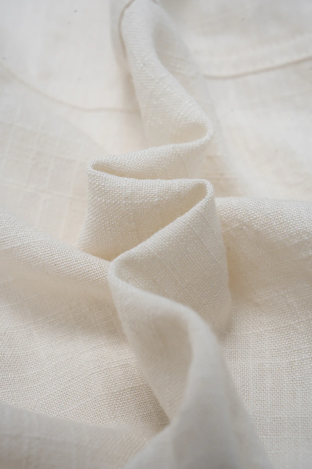 Linen Lapel Button Short Sleeve Shirt - Image 5