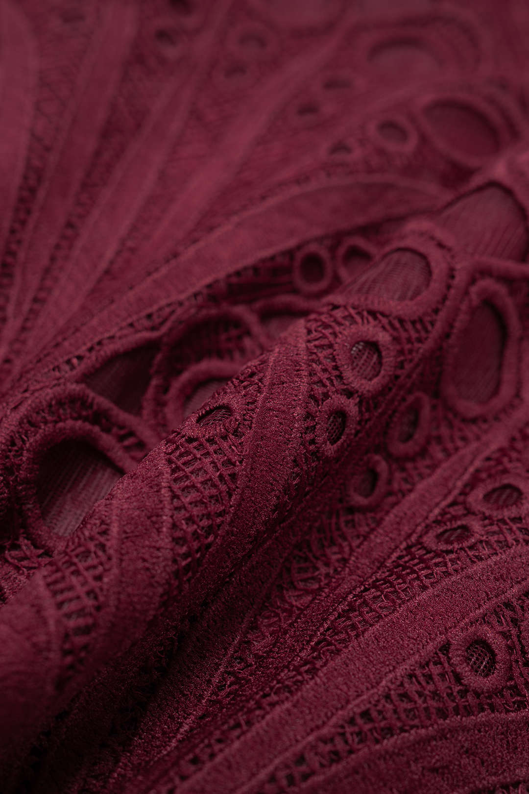 Embroidery Zipper Cut Out Mini Skirt - Image 4