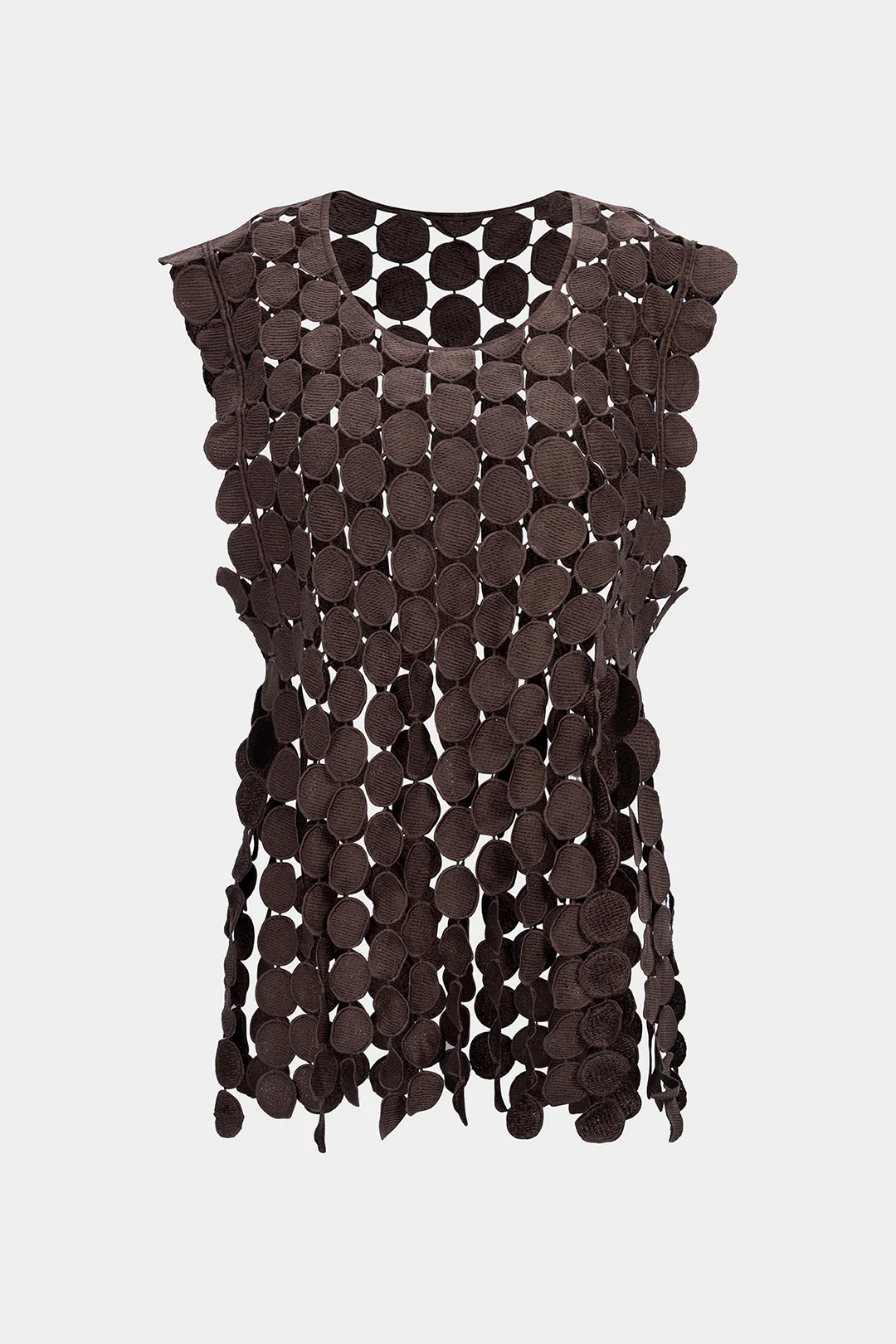 Cut Out Round Neck Tank Top