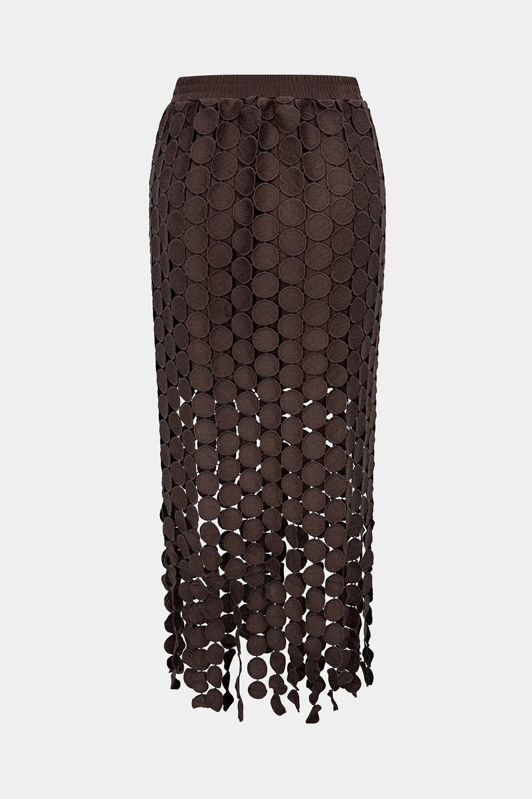 Shirred Waistband Cut Out Skirt - Image 2