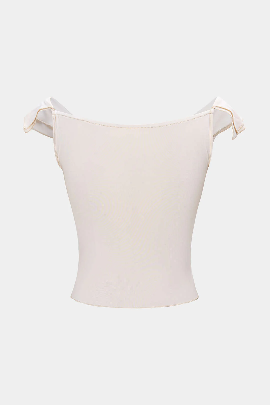 V-Neck Twist Knot Sleeveless Top - Image 2