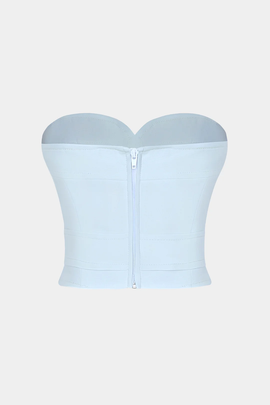 Linen Crossed Tube Top - Image 3