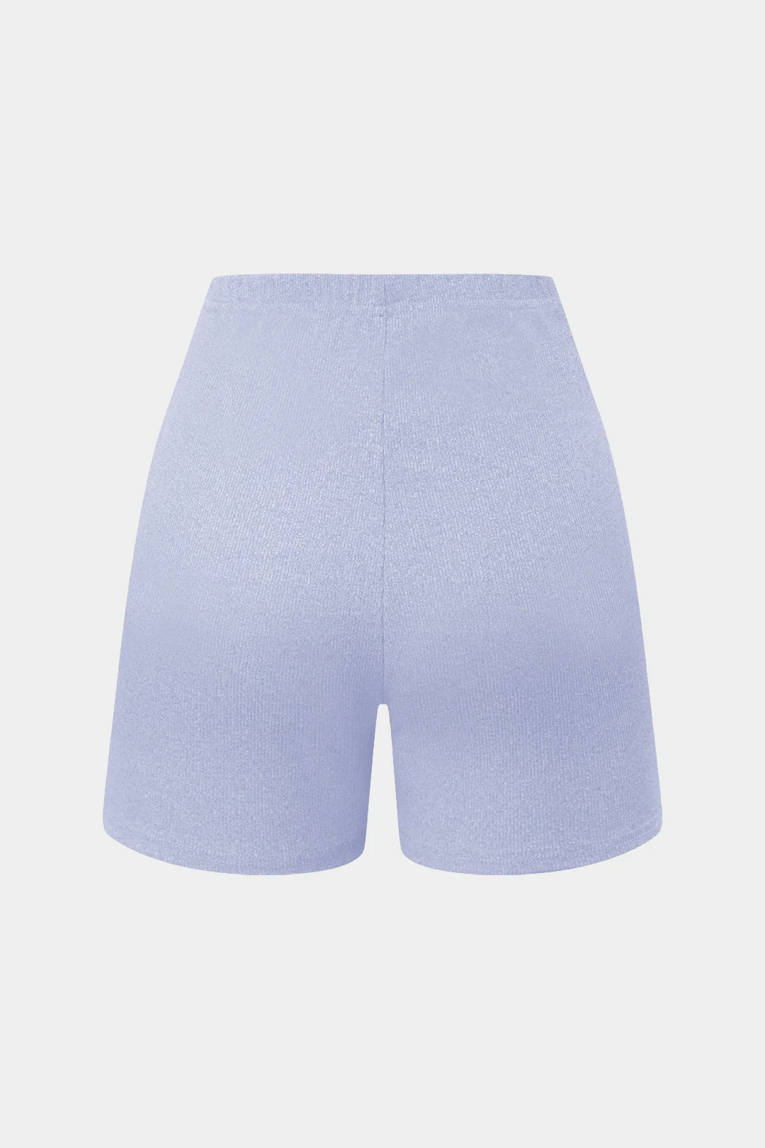 Basic Solid Knit Split Strapless Top And Shorts Set - Image 45