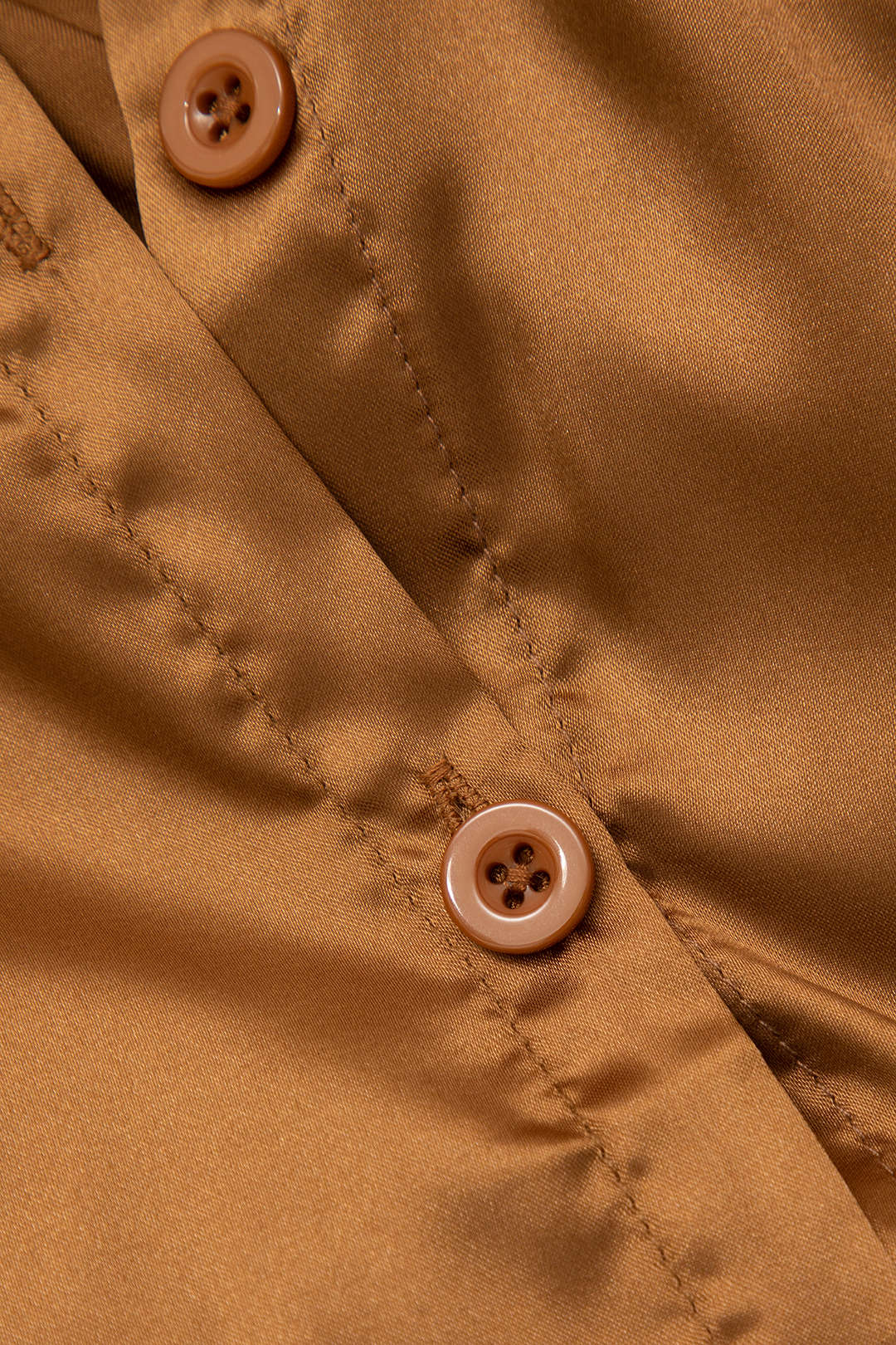 Satin Button Up Long Sleeve Shirt And Pants Set - Image 25