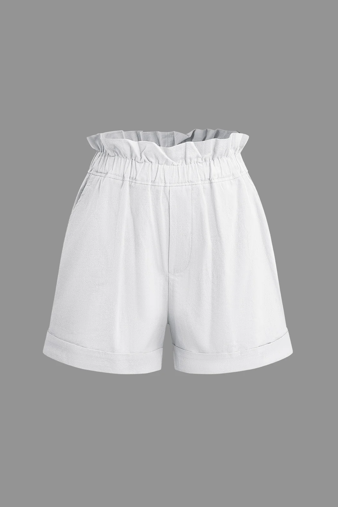 Twist Knot Ruched Top And Pocket Shorts Set - Image 10