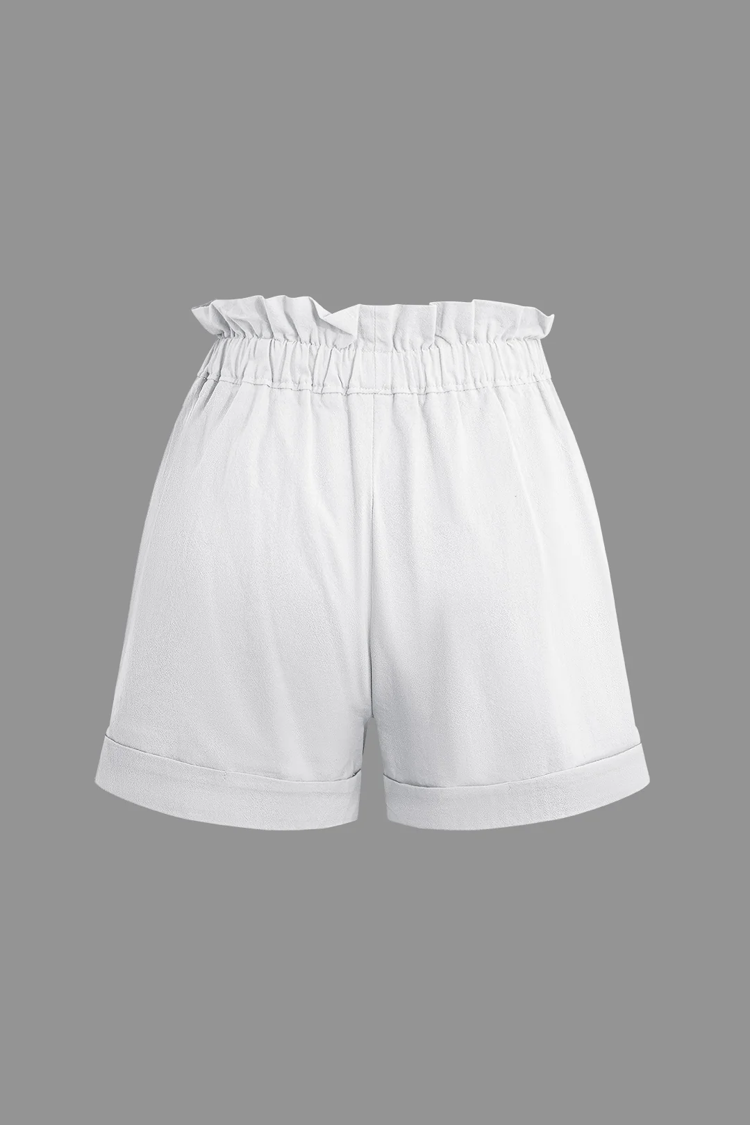 Twist Knot Ruched Top And Pocket Shorts Set - Image 11