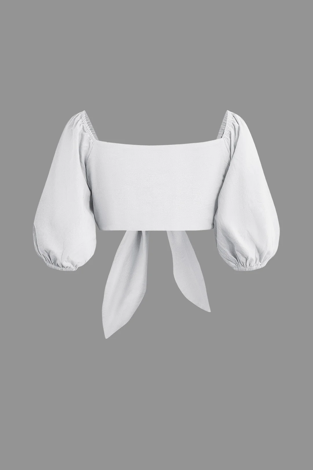 Twist Knot Ruched Top And Pocket Shorts Set - Image 9