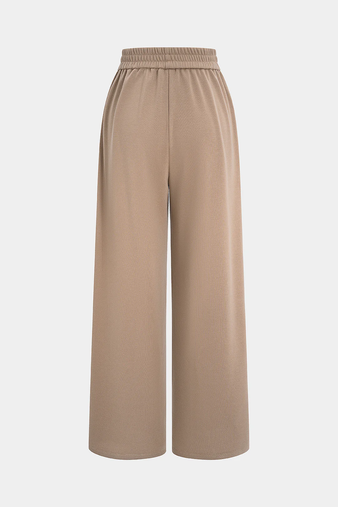Patchwork High Waist Wide Leg Trousers - Image 2