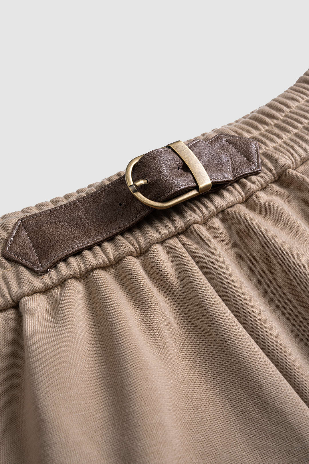 Patchwork High Waist Wide Leg Trousers - Image 3