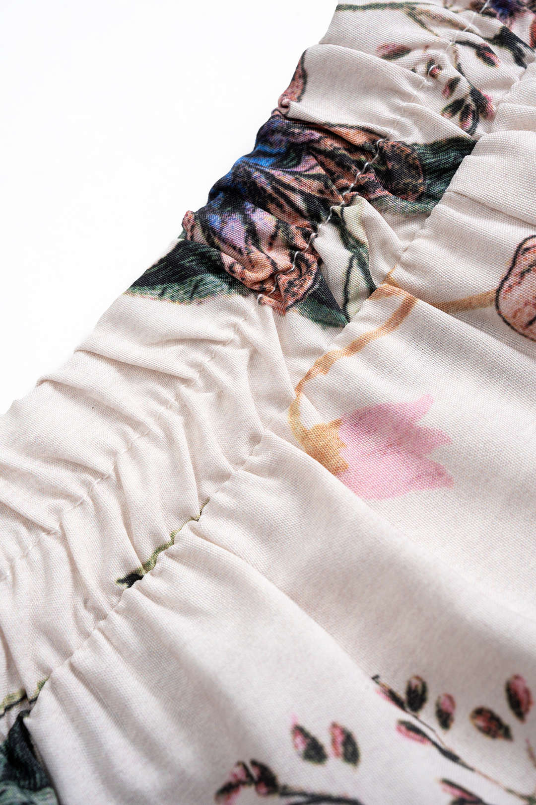 Floral Print Straight Leg Pants - Image 5