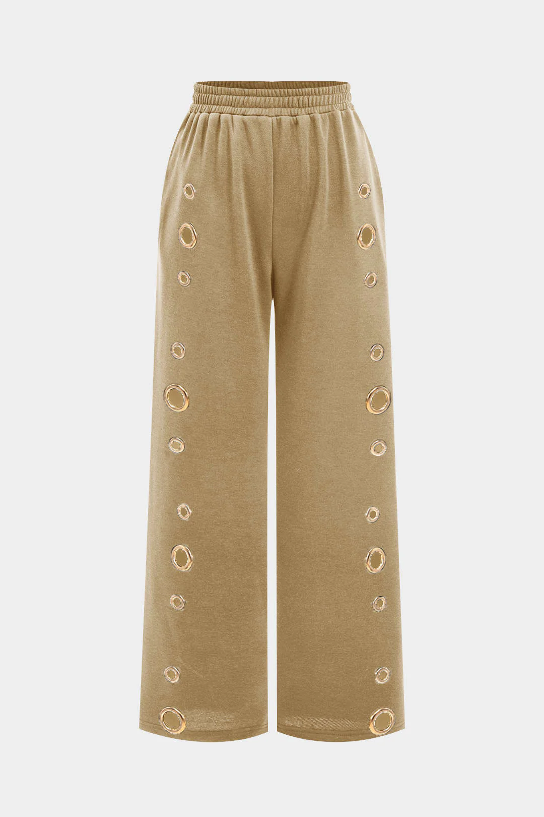 Metallic Eyelet Trousers - Image 3