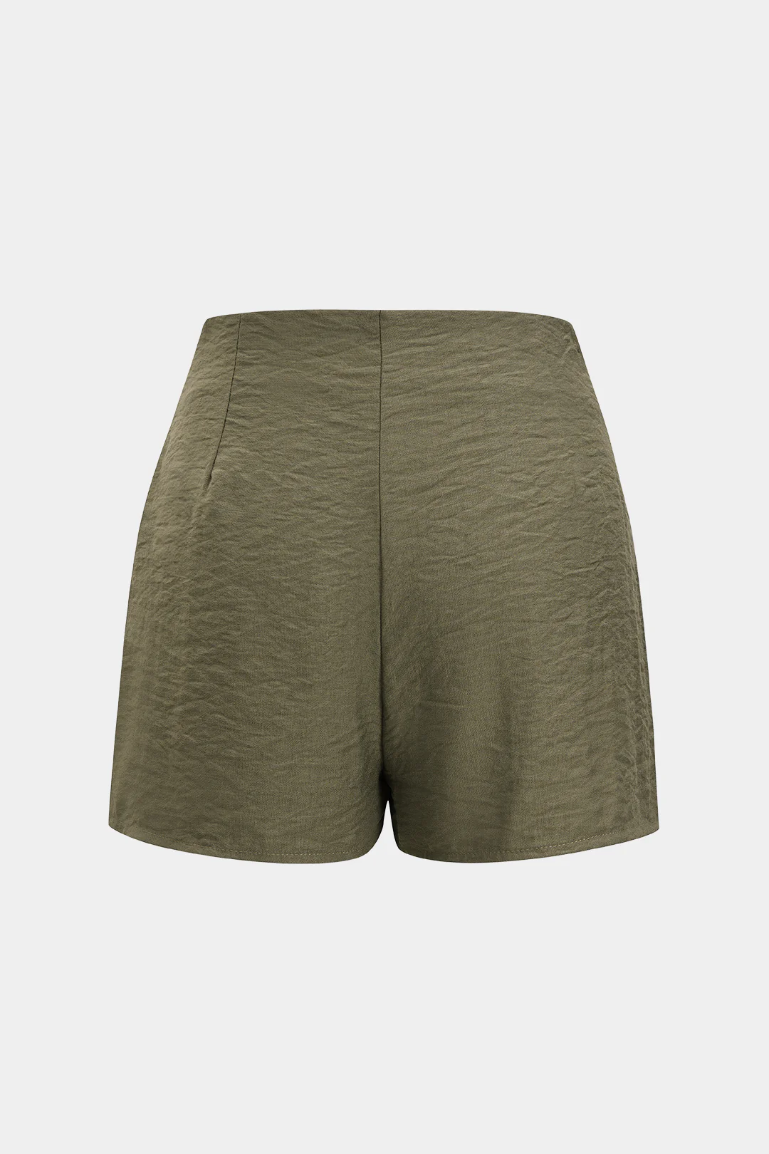 Embroidery Asymmetrical Shorts - Image 3