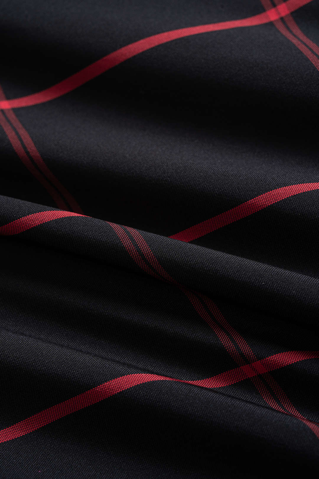 Plaid Print Zipper Mini Skirt - Image 4