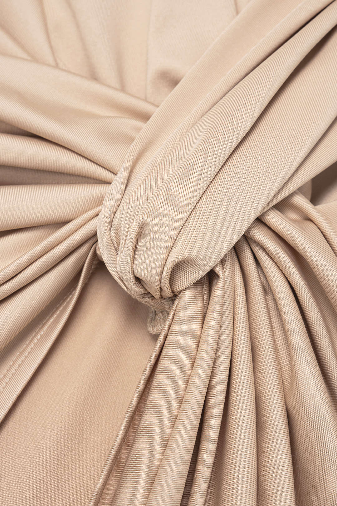Asymmetrical Ruched High Waist Skirt - Image 4