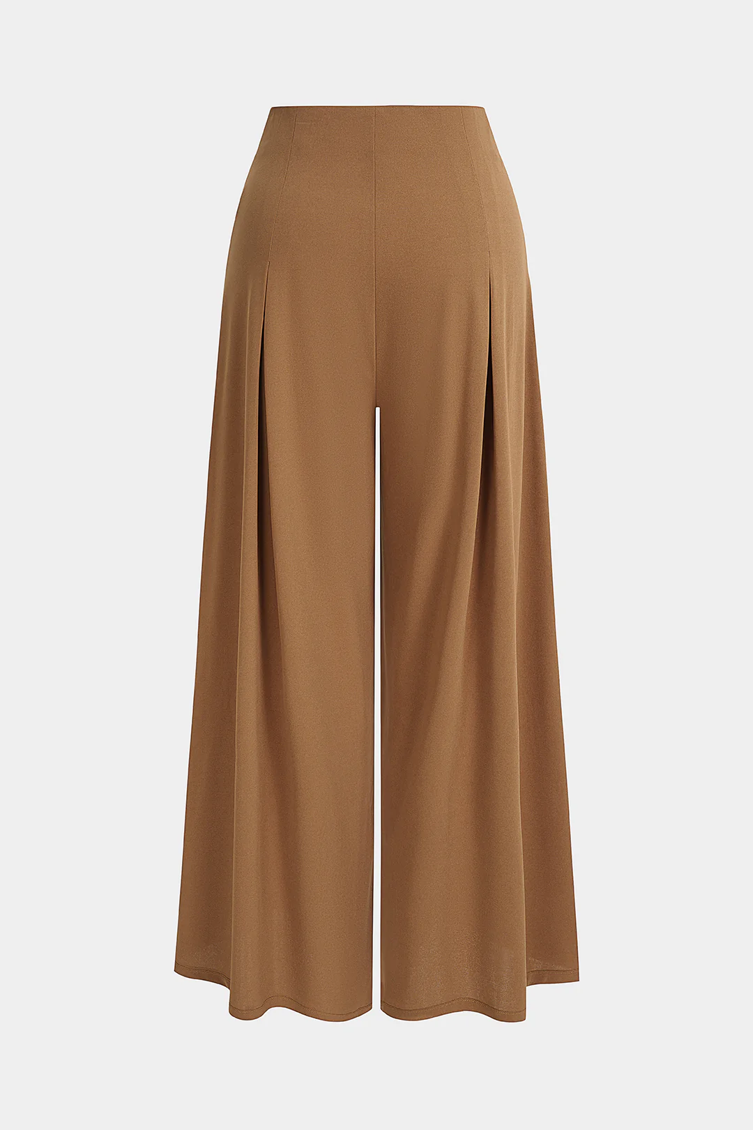 Ruched High Waist Wide Leg Pants - Image 2