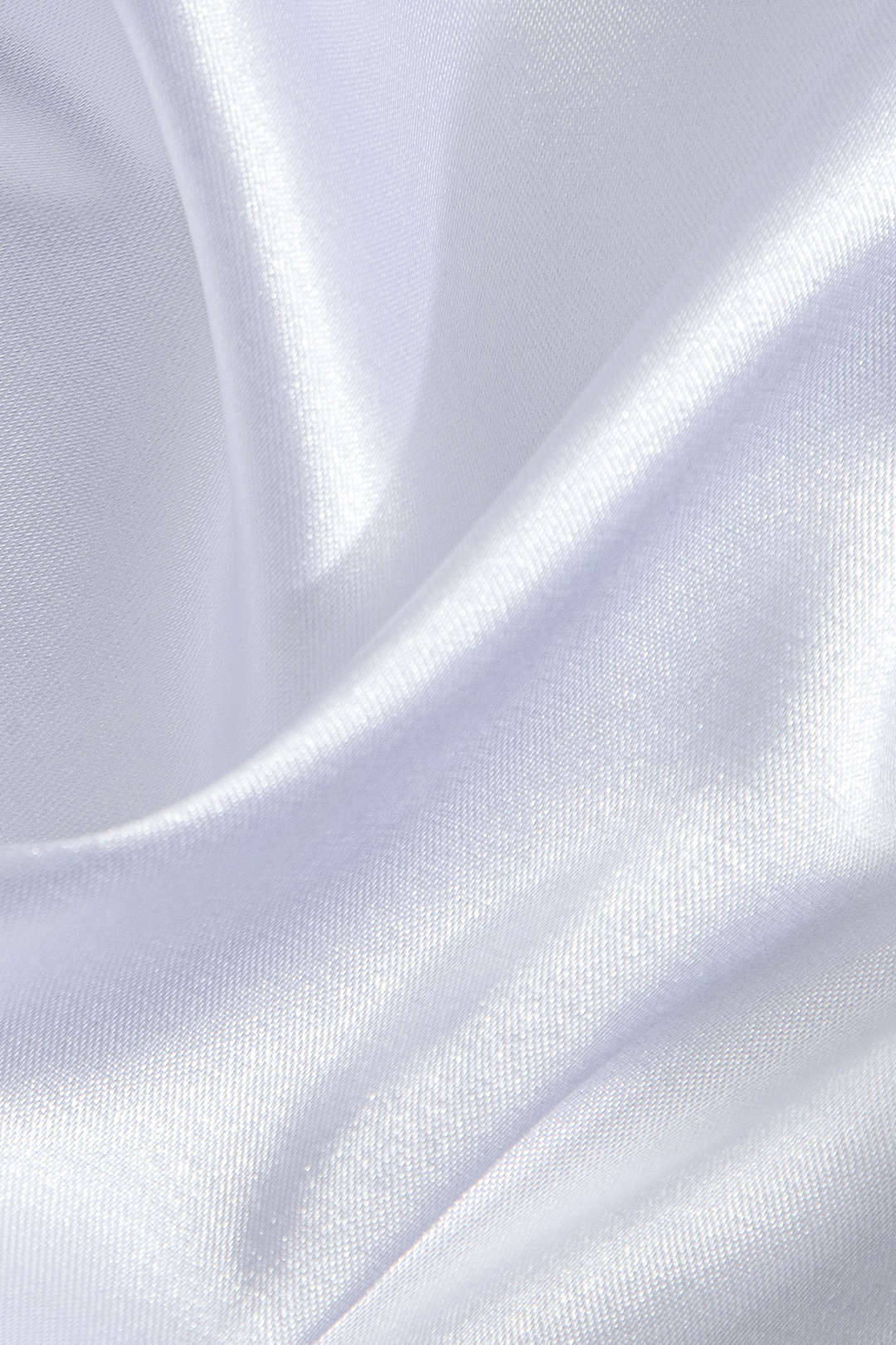 Plus Size Satin Button Long-Sleeve Shirt - Image 4