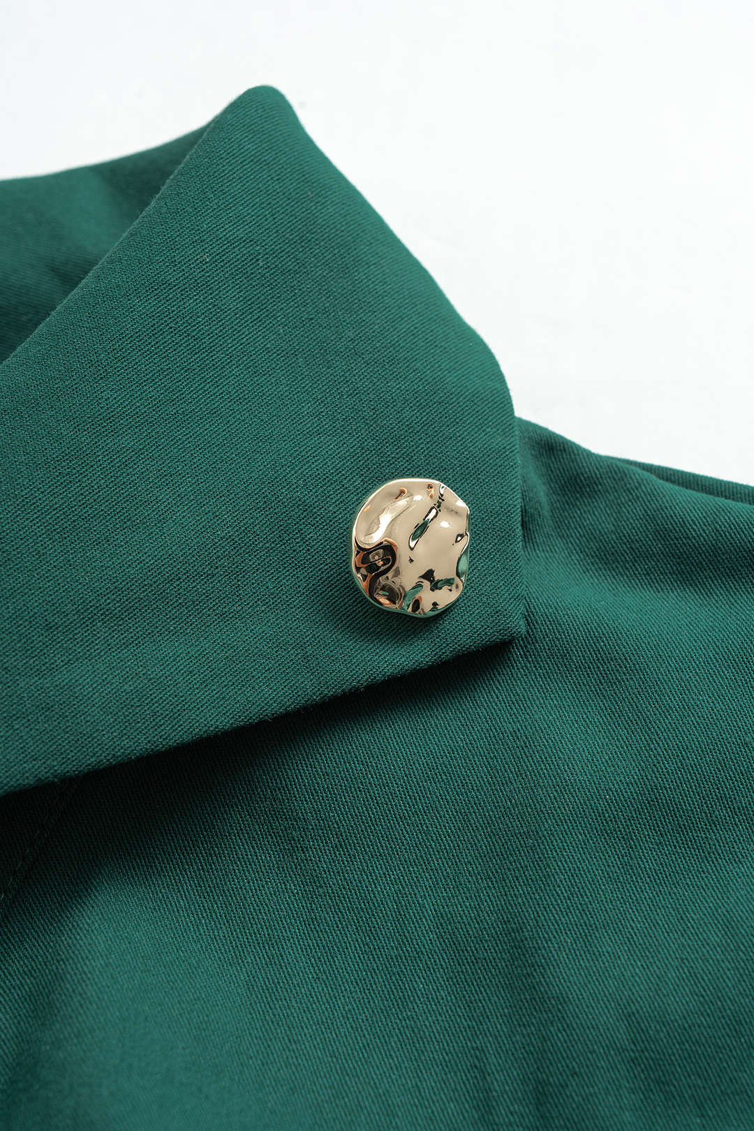 Ruched Drawstring Long-Sleeve Shirt - Image 3