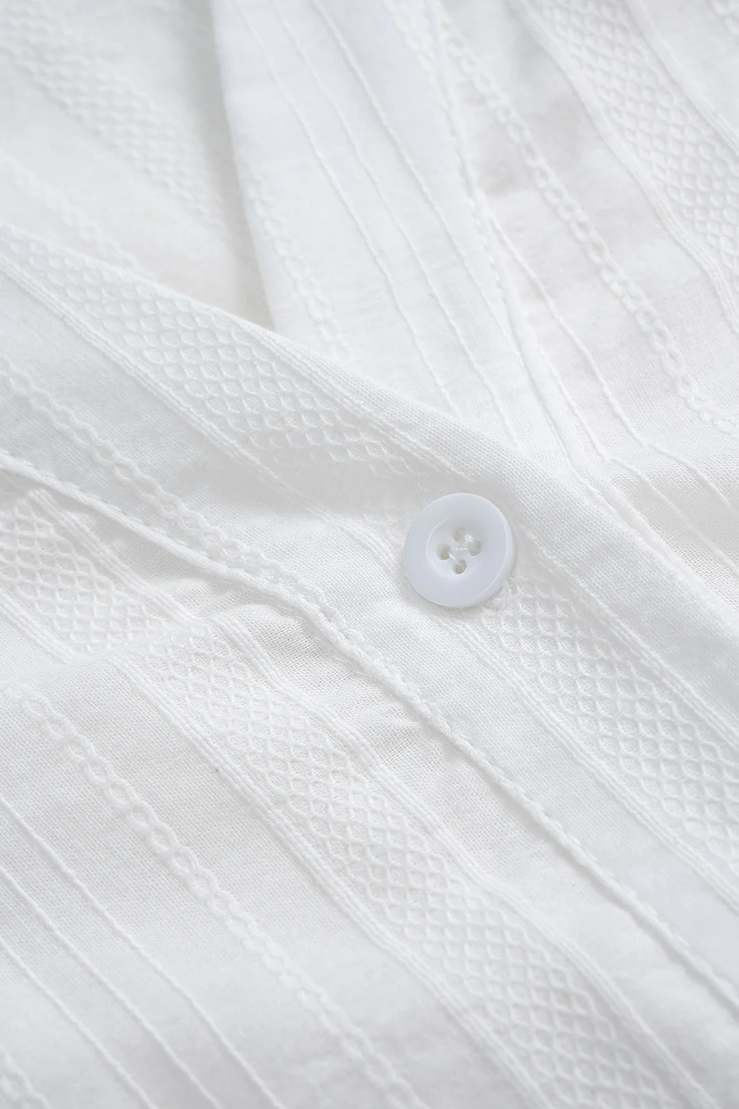 Texture Button Long-Sleeve Shirt - Image 5