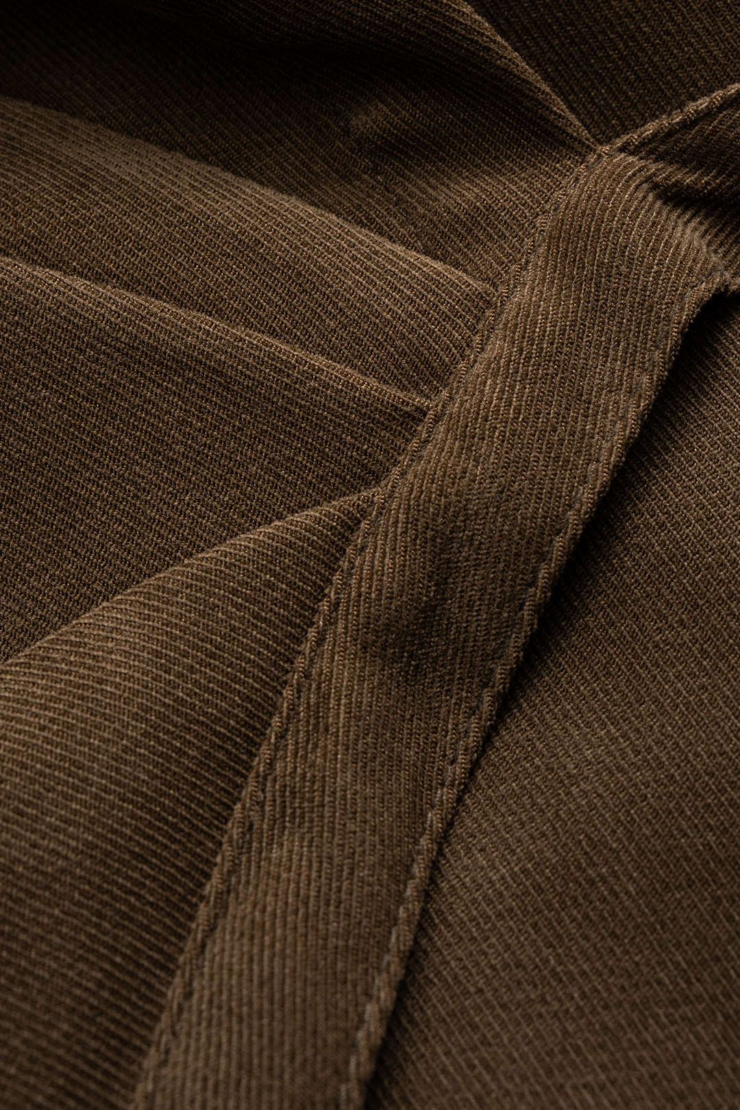 Asymmetrical Tie-Up Long-Sleeve Shirt - Image 3