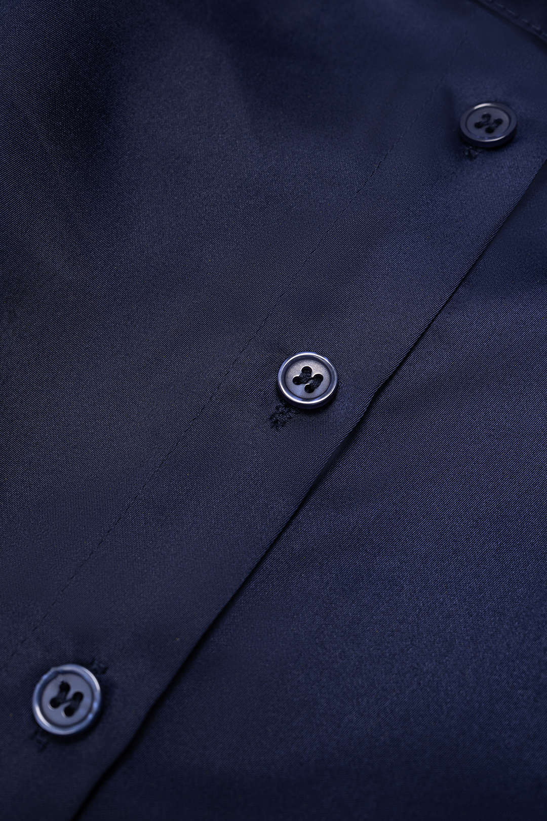 Satin Button Long-Sleeve Shirt - Image 3