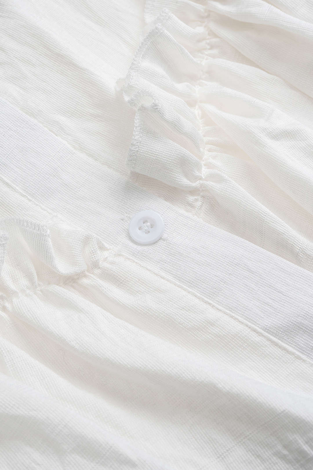 Solid Ruffle Long-Sleeve Shirt - Image 4