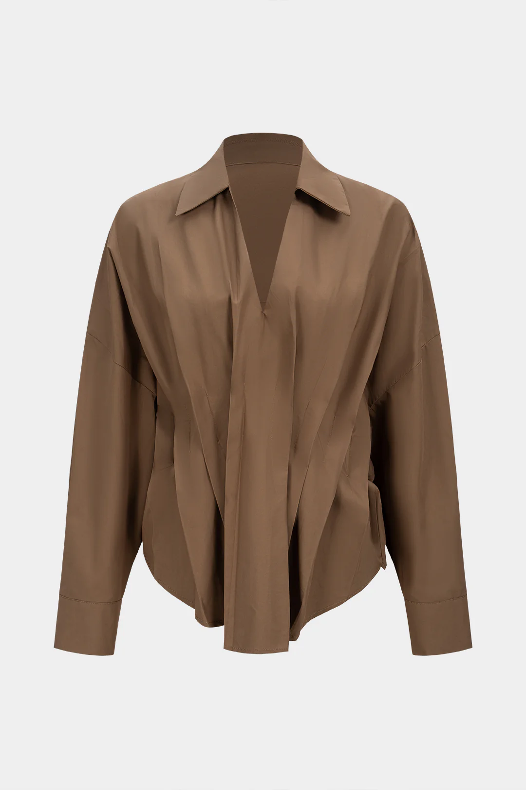 V-Neck Long-Sleeve Shirt