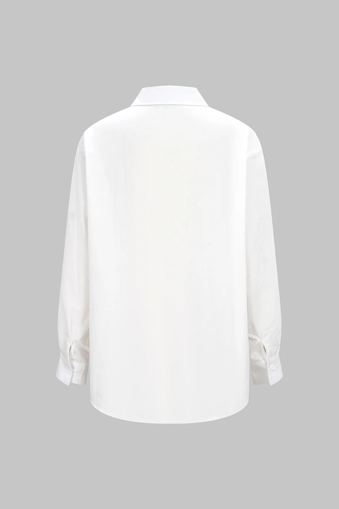Metallic Decor Long-Sleeve Shirt - Image 2