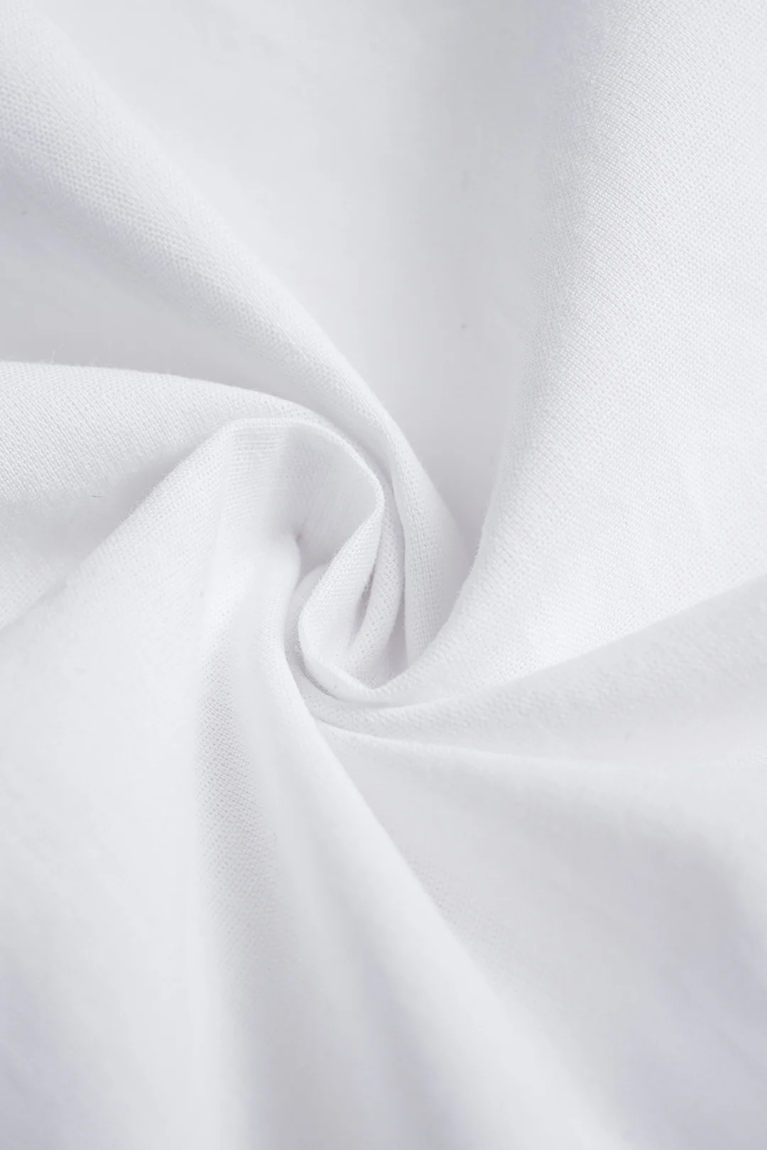 Lapel Button Tie Front Long-Sleeve Shirt - Image 6