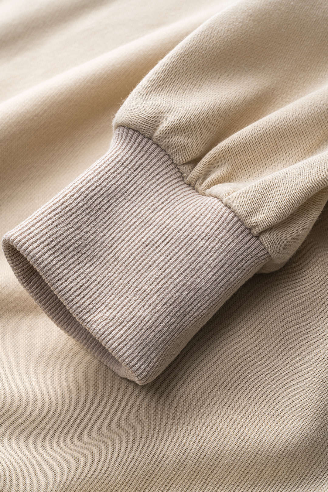 Round Neck Belted Long Sleeve Sweatshirt - Image 6