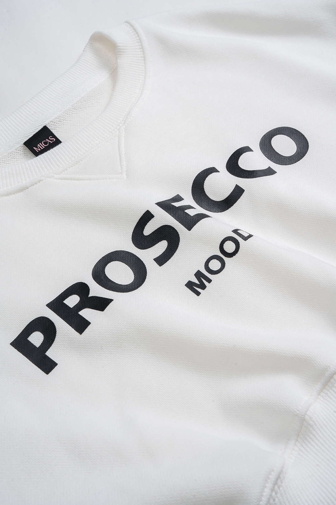 Letter Print Round Neck Long Sleeve Sweatshirt - Image 3