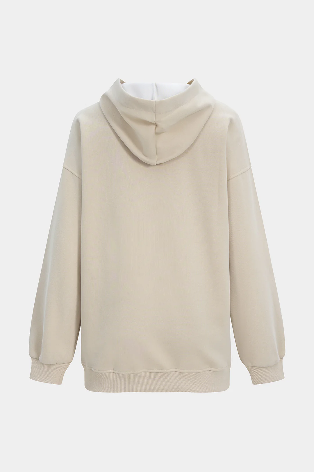 Letter Print Embroidery Hoodie - Image 2