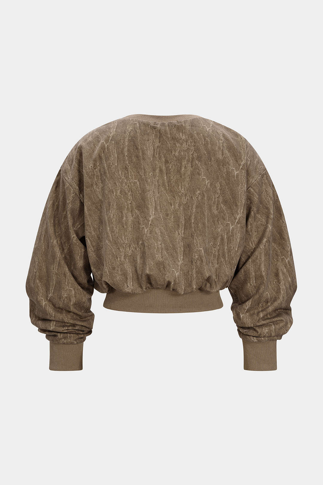 Washed Round Neck Sweatshirt - Image 2