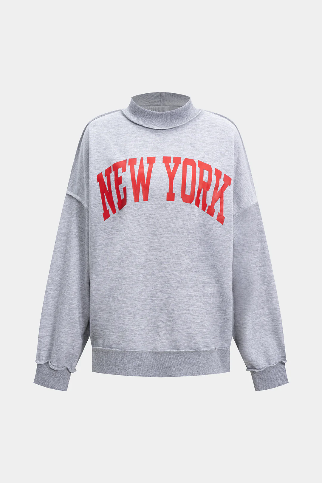 Letter Print Long Sleeve Sweatshirt - Image 2