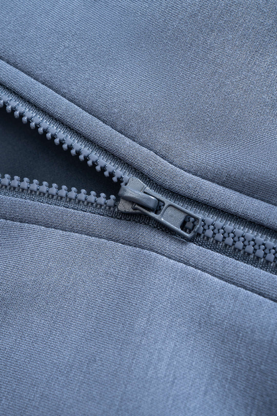 Zipper Drawstring Pocket Hoodie - Image 4