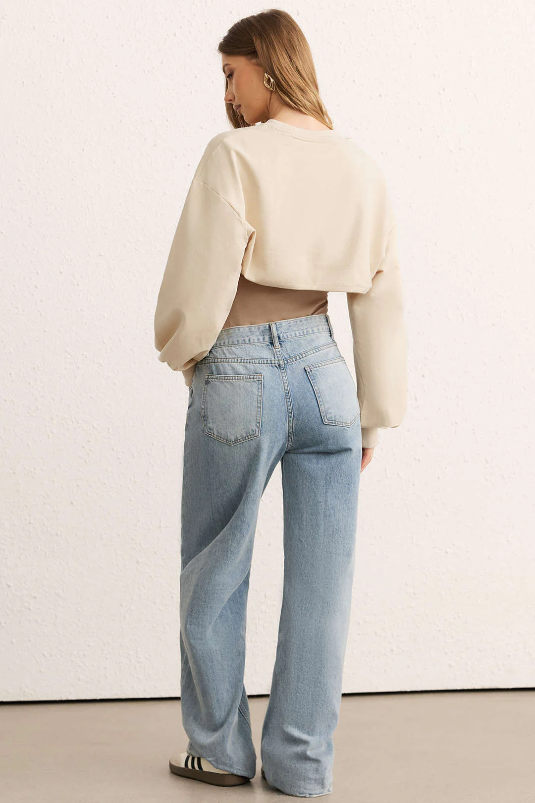 Contrast Two-Piece Long Sleeve Bodysuit - Image 10