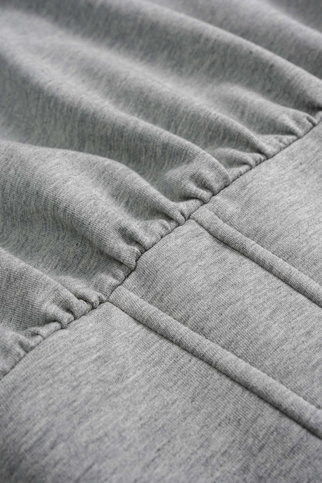 Tie-Back Asymmetrical Shoulder Corset Waist Sweatshirt - Image 3