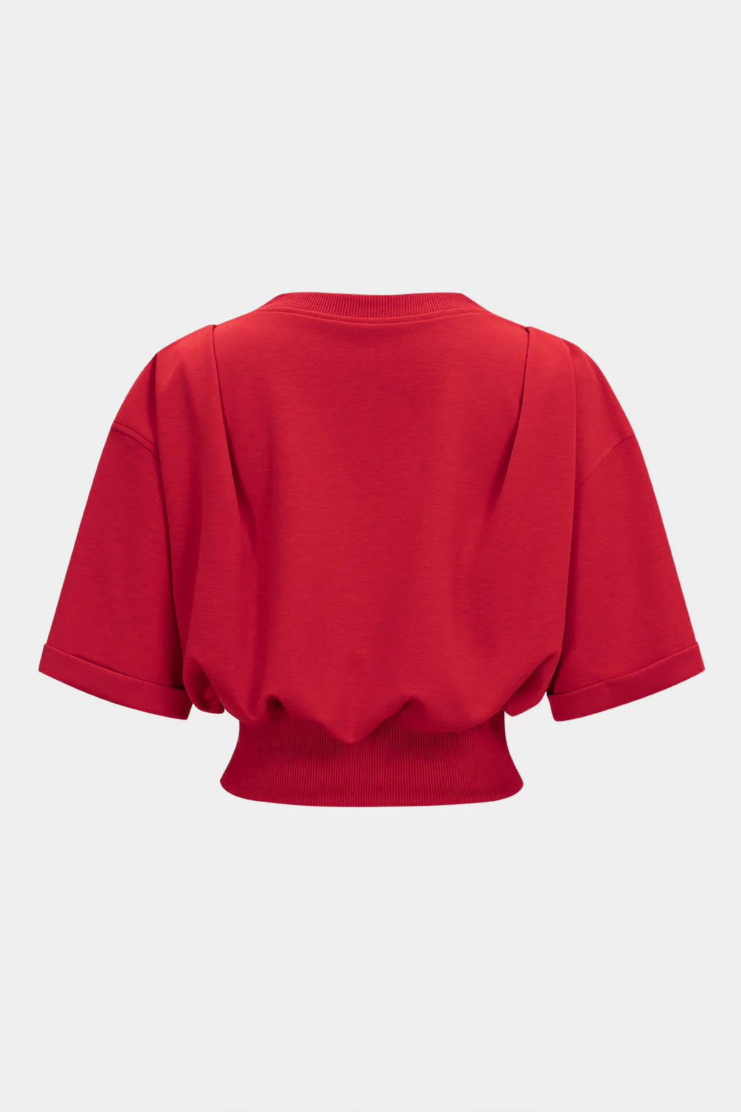 Contrast Stripes V-Neck Top - Image 2