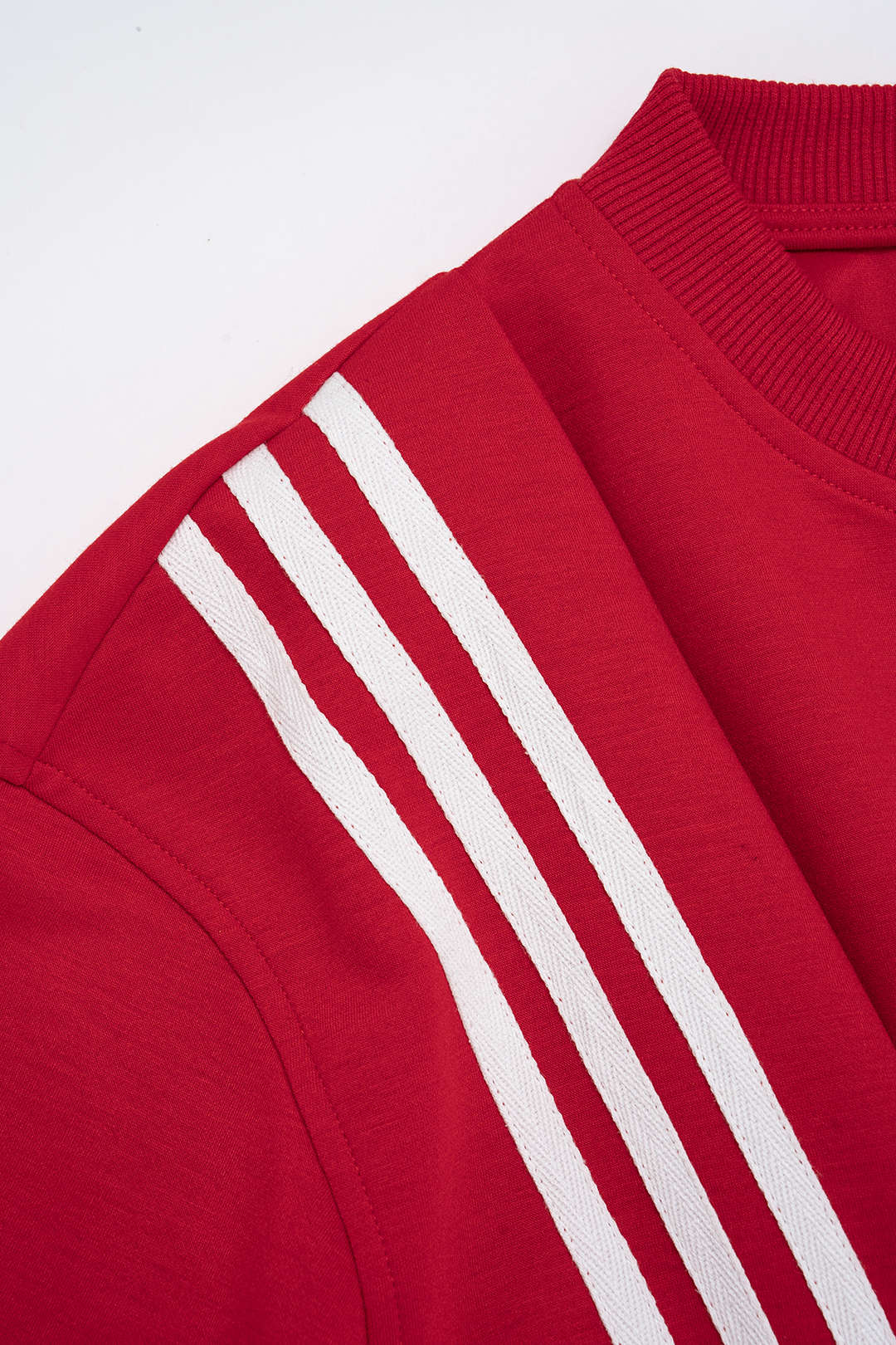 Contrast Stripes V-Neck Top - Image 3