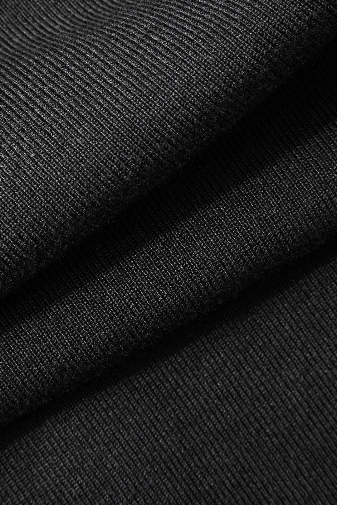 Knit Cut Out Mock Neck Long-Sleeve Top - Image 3