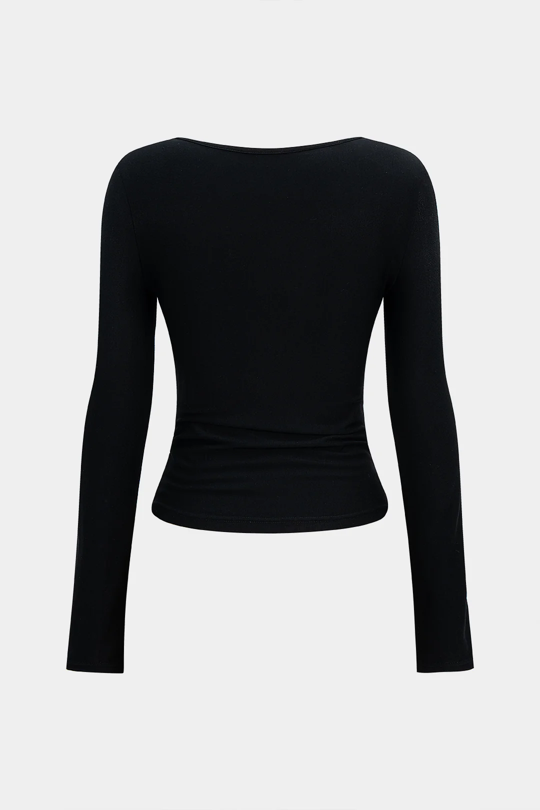 Ruched Long-Sleeve Top - Image 2