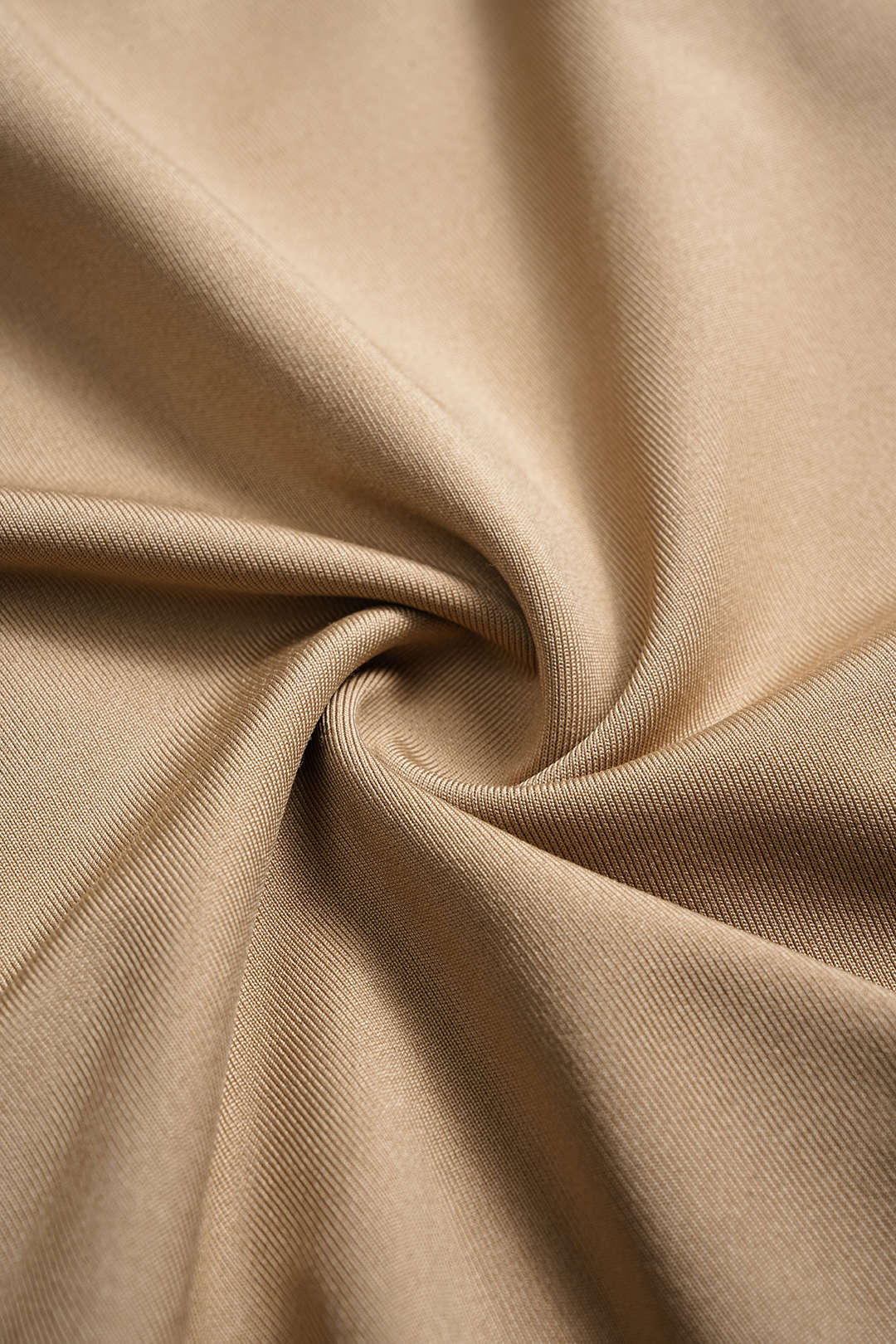 Ruched Draped Cowl Neck Long-Sleeve Top - Image 3