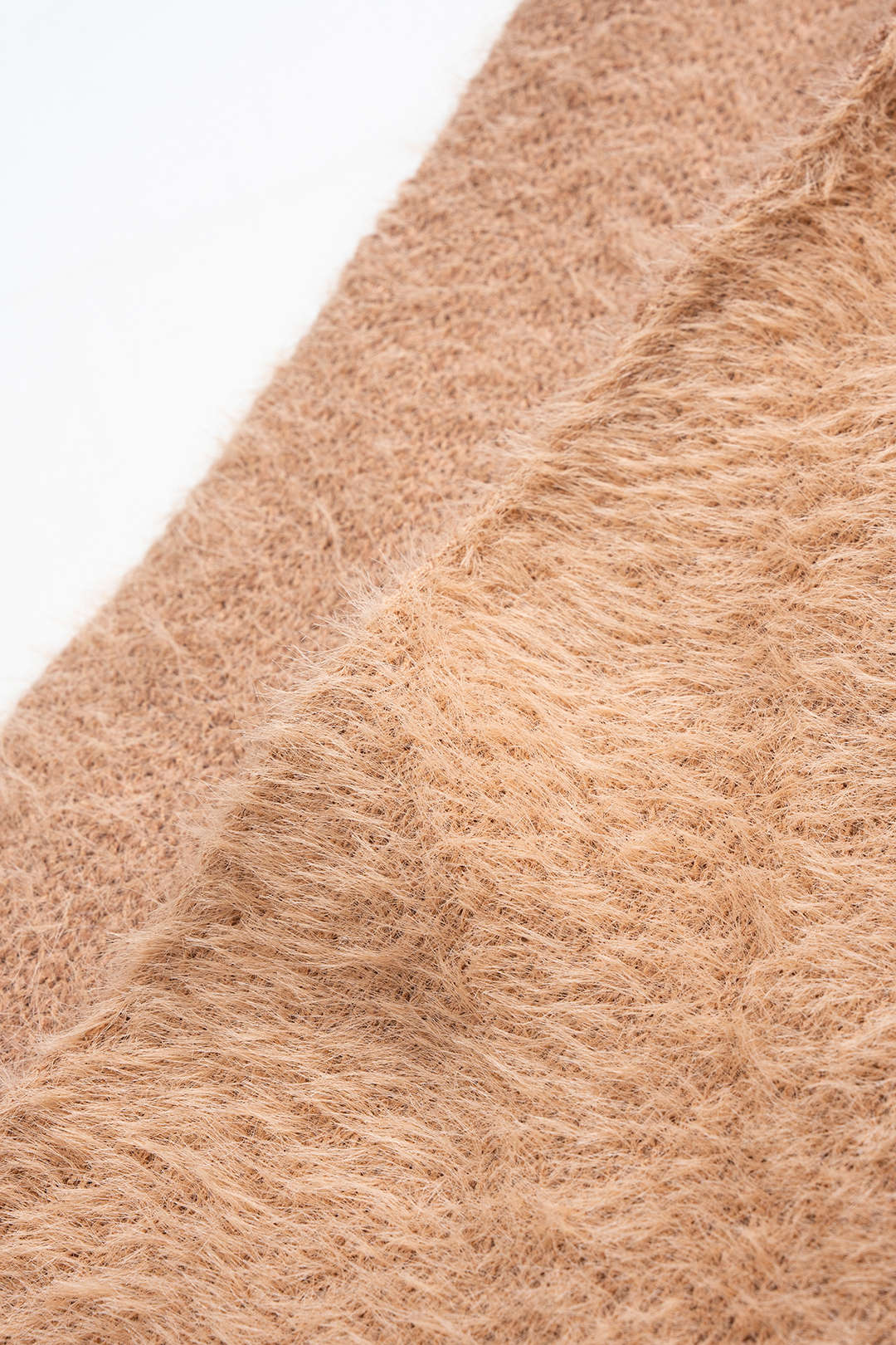 Knit Draped Off Shoulder Long-Sleeve Top - Image 3