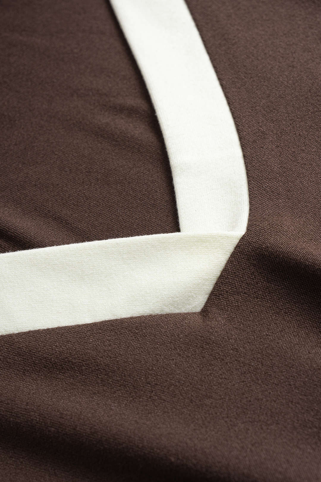 Contarst Polo Long-Sleeve Top - Image 3