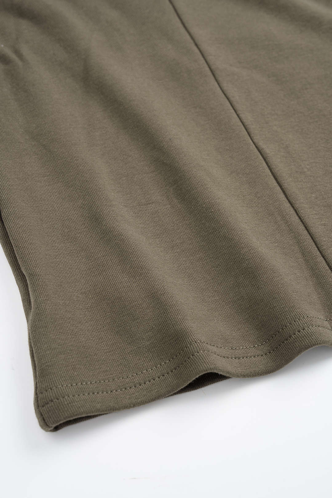 V-Neck Shoulder Pads Long-Sleeve Top - Image 5